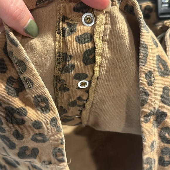 Cheetah print corduroy skirt - Picture 9 of 11